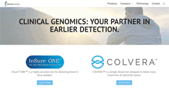 Desktop Screenshot of clinicalgenomics.com