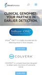 Mobile Screenshot of clinicalgenomics.com